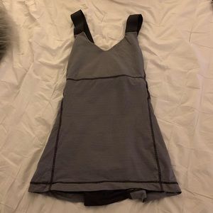 Gray lululemon tank top